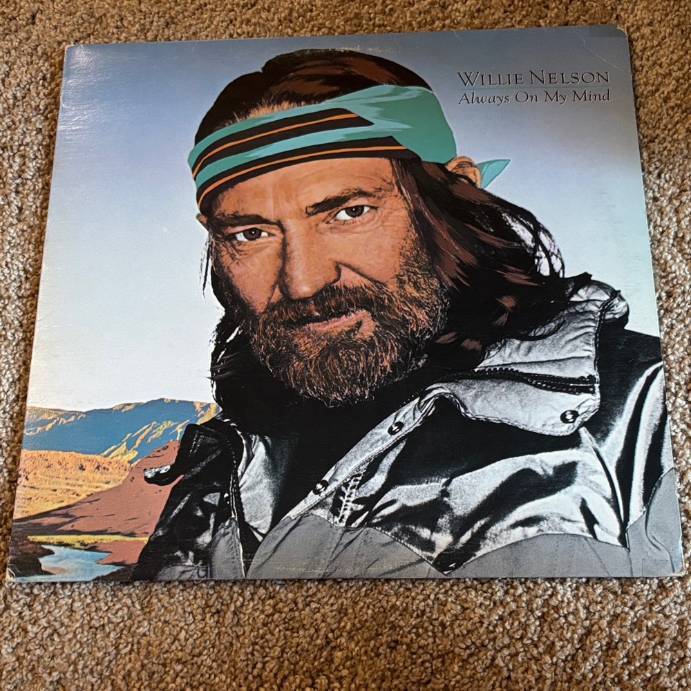 Willie Nelson 'Always On My Mind' Vinyl Record - Multicolor